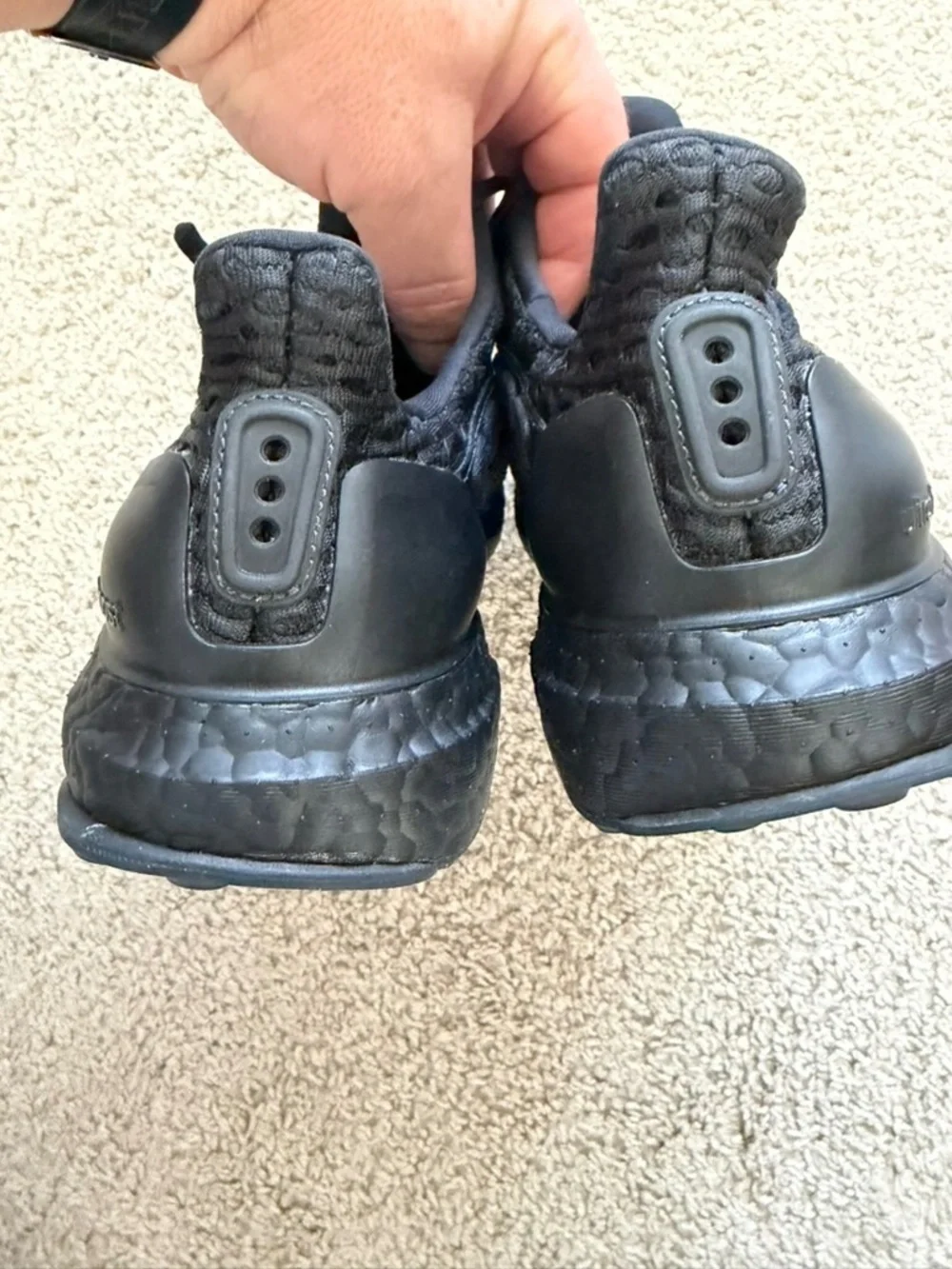 adidas Ultraboost Climacool DNA Mens 8 Triple Black Sneakers GY1975 Unworn